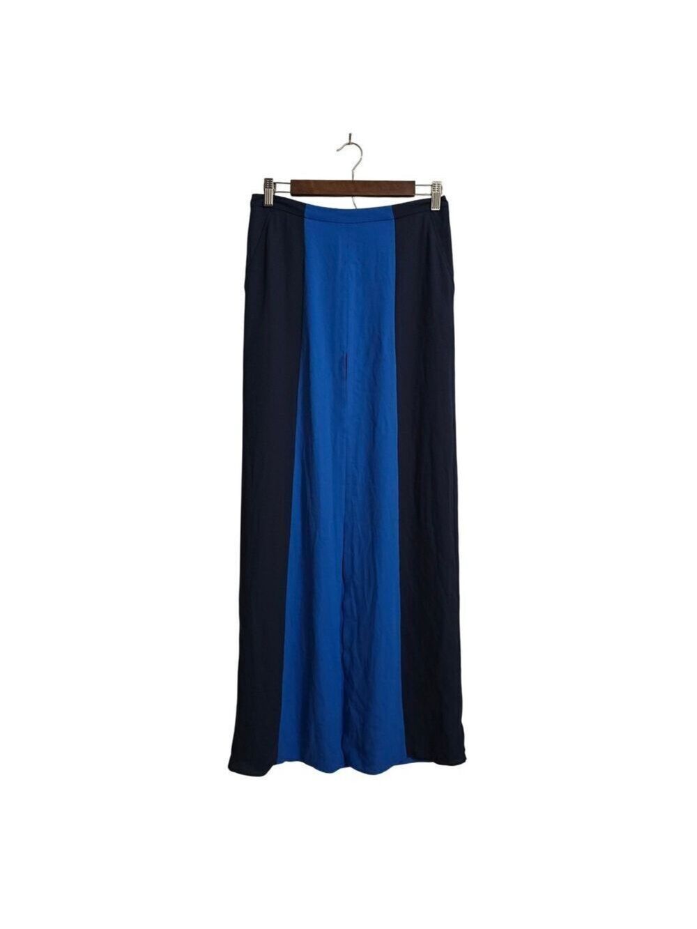BCBGMaxAzria Jane Maxi Skirt In Light Crystal Blue Sz XS